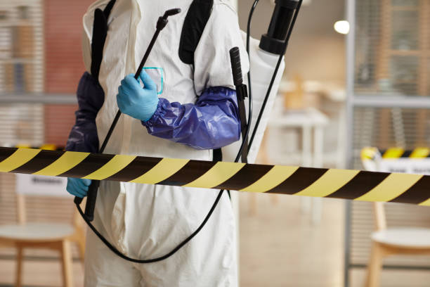 Professional Unattended Death Cleanup technician working in Clintonville, WI